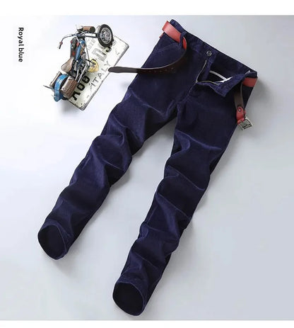 "Trama Rustica" – Corduroy Casual Pants By Enzo Bellari®