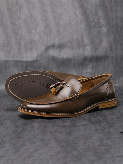 "Oro di Mare" – American Style Leather Loafers  By Enzo Bellari®
