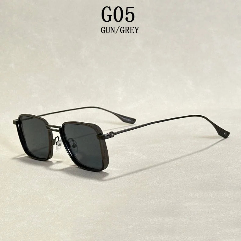 "Bello Sogno" – Metal Square Sunglasses By Enzo Bellari®