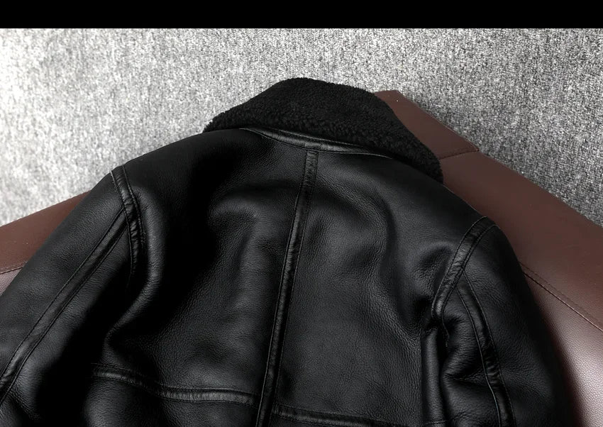 "Pelle di Cervo" – Sheepskin Fur Jacket By Enzo Bellari®