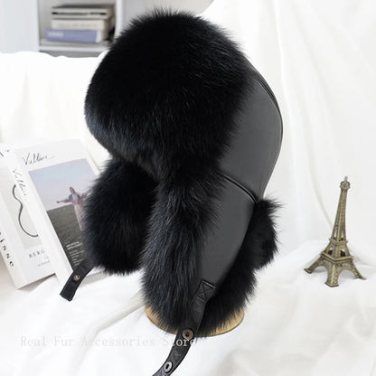 "Cappello Reale" – Fox Fur Lei Feng Hat By Enzo Bellari®