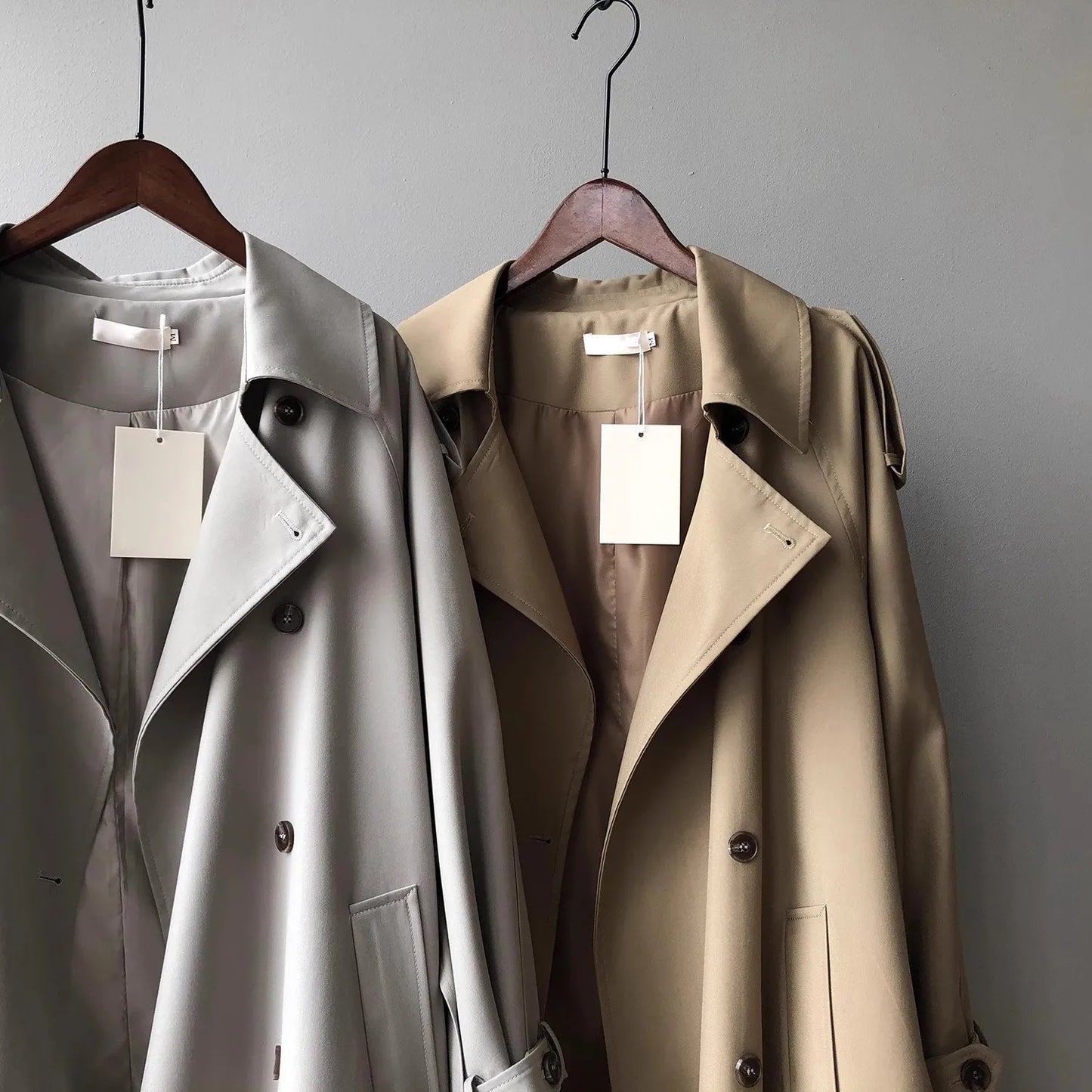 "Aria Serenata" – Double-Breasted Trench Coat By Enzo Bellari®