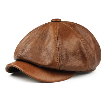 "Berretto Retrò" – Brown Beret Hat By Enzo Bellari®