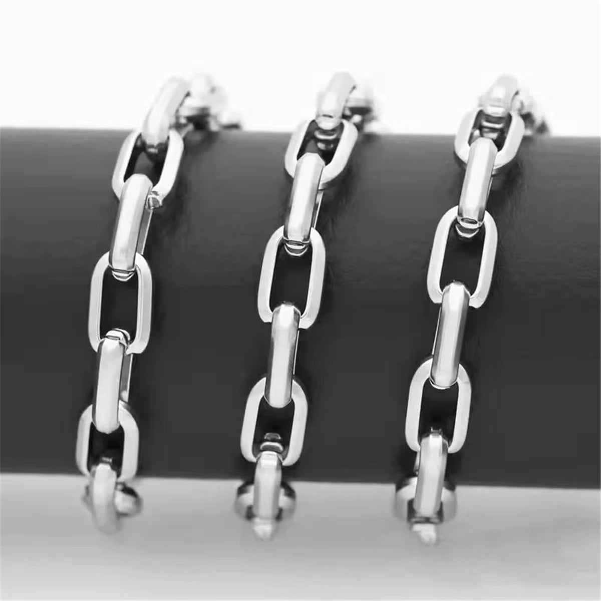 "Oro di Mare" – Punk Stainless Steel Chain Bracelet By Enzo Bellari®