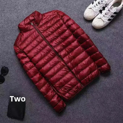 "Aria Serenata" – Lightweight Down Hooded Jacket By Enzo Bellari®