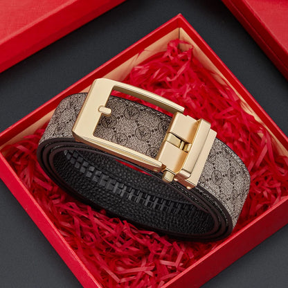 "Cintura Automatica" – Buckle Leather Belt By Enzo Bellari®