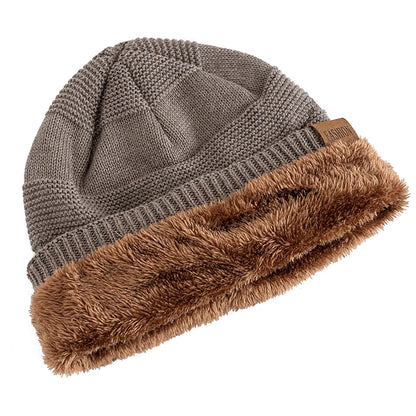"Sogno d'Oro" – Fur Lined Winter Beanie By Enzo Bellari®