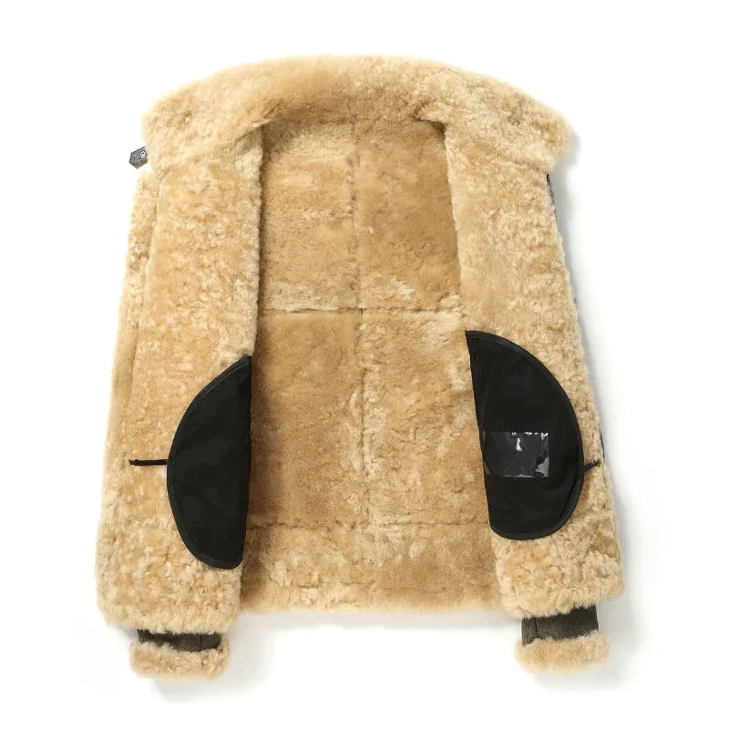 "Pelle di Cervo" – Sheepskin Fur Jacket By Enzo Bellari®