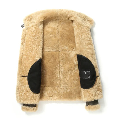 "Pelle di Cervo" – Sheepskin Fur Jacket By Enzo Bellari®