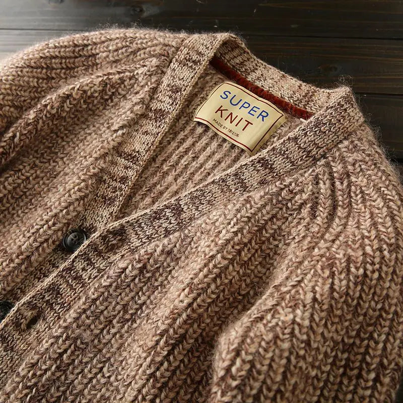 "Maglia Nobile" – Knitted Cardigan Sweater By Enzo Bellari®