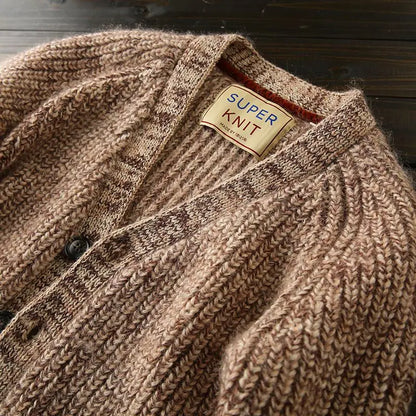 "Maglia Nobile" – Knitted Cardigan Sweater By Enzo Bellari®