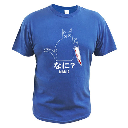 "Lama Rossa" – Knife Graphic T-shirt By Enzo Bellari®