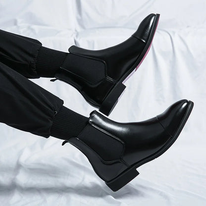 "Punta Stretta" – Pointed Chelsea Boots By Enzo Bellari®
