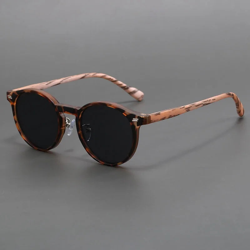 "Fior di Vento" – Vintage Round Hippie Sunglasses By Enzo Bellari®