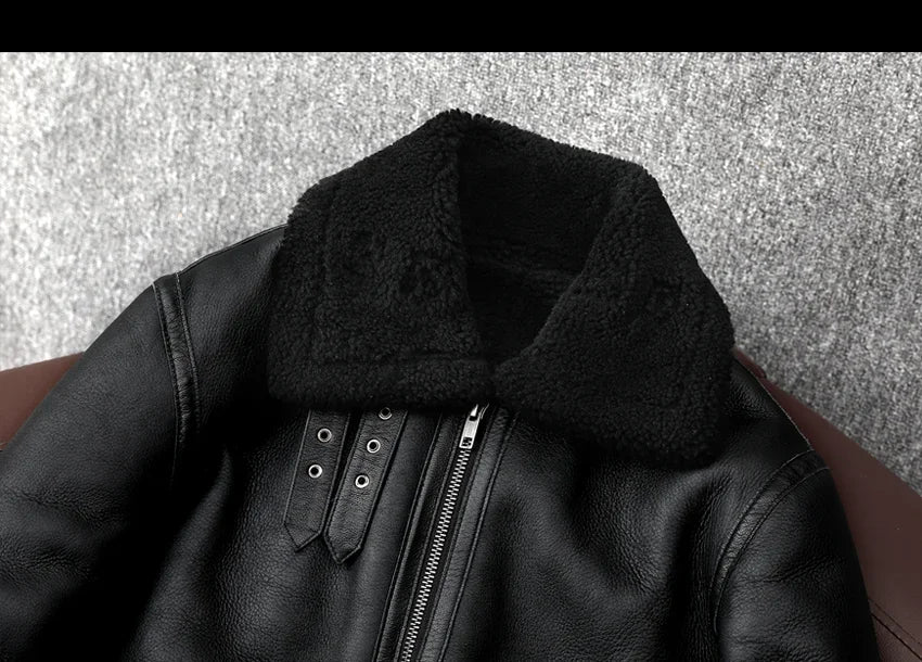 "Pelle di Cervo" – Sheepskin Fur Jacket By Enzo Bellari®