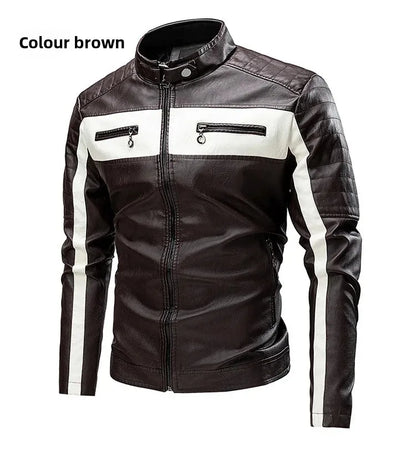 "Strada Moderna" – Leather Moto Jacket By Enzo Bellari®