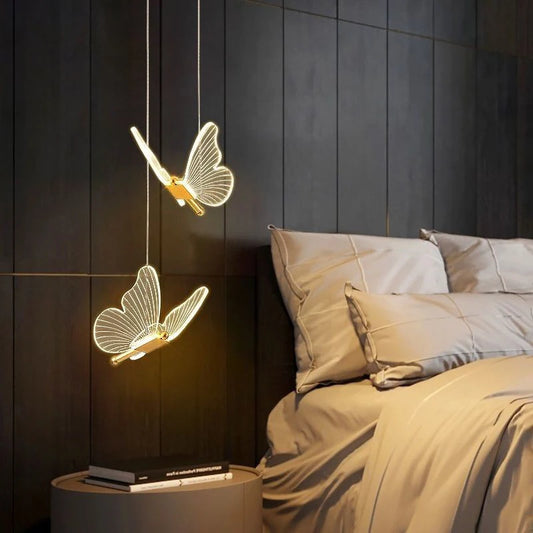 "Onda di Seta" – Butterfly Pendant Chandelier By Enzo Bellari®