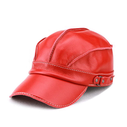 "Berretto Regolabile" – Cowhide Baseball Cap By Enzo Bellari®