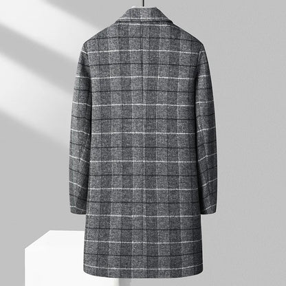 "Taglio Lungo" – Mid-Length Woolen Coat By Enzo Bellari®