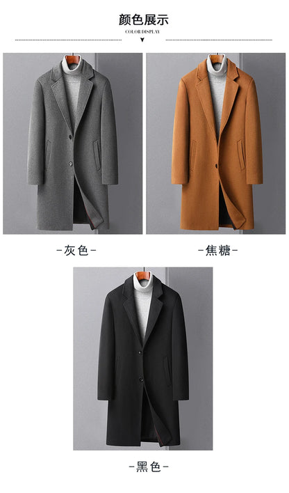 "Lana Lunga" – Woolen Trench Coat By Enzo Bellari®