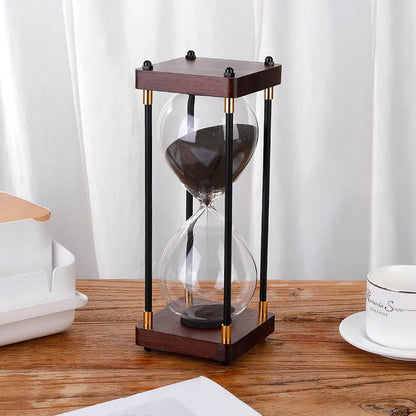 "Fior di Vento" – Vintage Wooden Hourglass Timer By Enzo Bellari®