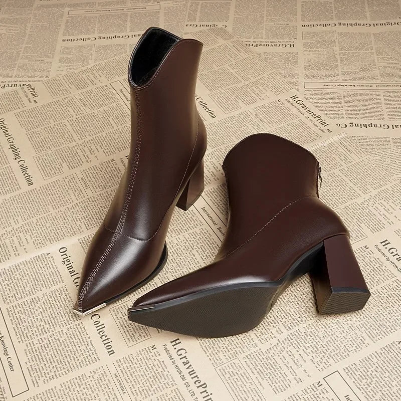 "Tacco Acuto" – Pointed Heel Boots By Enzo Bellari®
