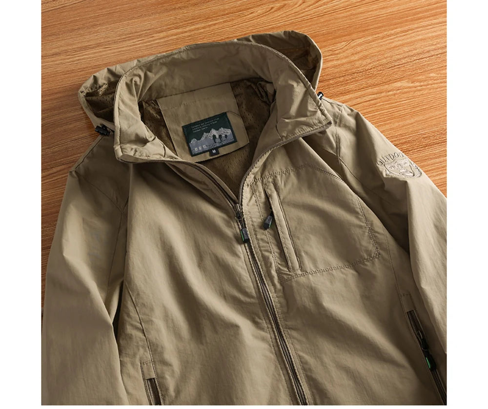 "Aria Serenata" – Waterproof Hiking Jacket By Enzo Bellari®