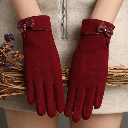 "Bello Sogno" – Touchscreen Velvet Winter Gloves By Enzo Bellari®