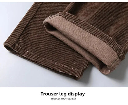 "Trama Rustica" – Corduroy Casual Pants By Enzo Bellari®