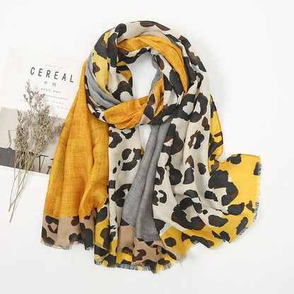 "Macchia Selvaggia" – Leopard Print Scarf By Enzo Bellari®