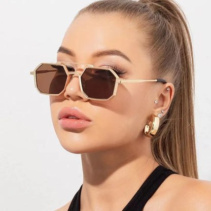 "Il Quadrato" – Retro Square Sunglasses By Enzo Bellari®