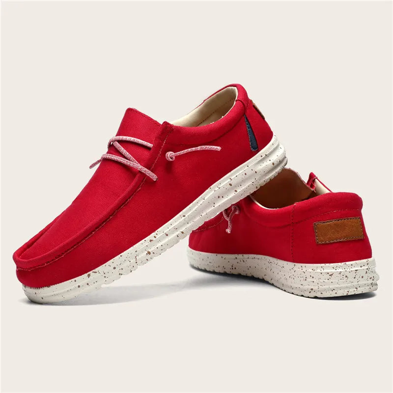 "Fior di Vento" – Plus Size Canvas Sneakers By Enzo Bellari®