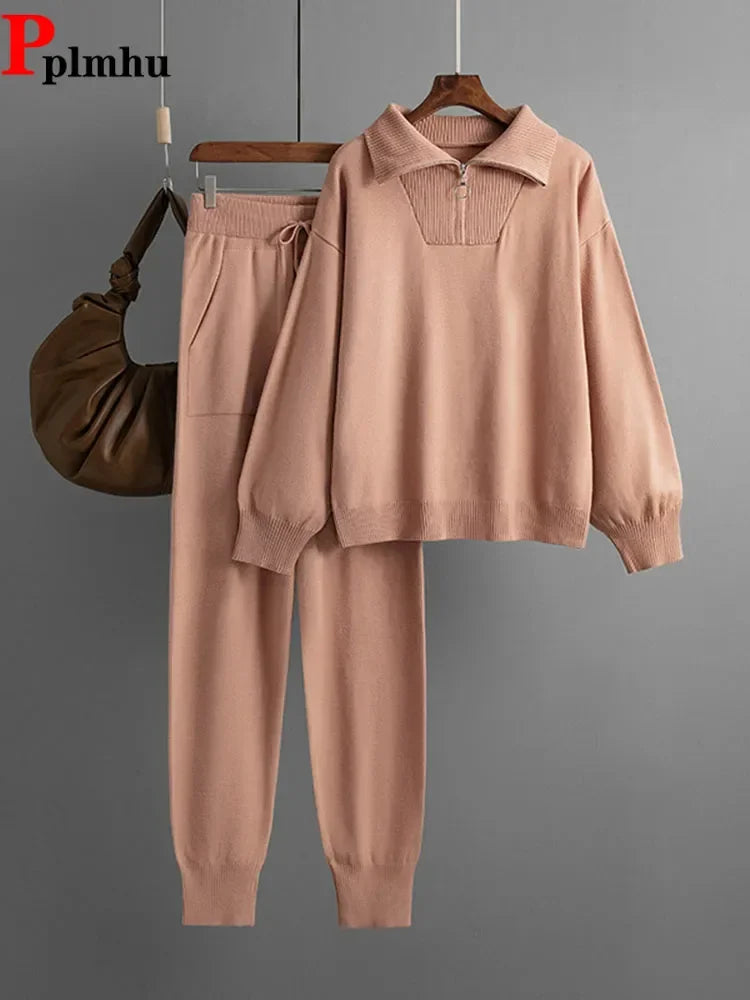 "Cielo Stellato" – Knit Sweater & Jogger Set By Enzo Bellari®