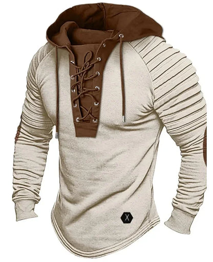 "Oro Urbano" – Hoodie with Gold Belt By Enzo Bellari®