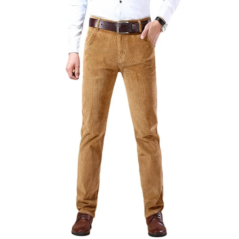 "Trama Rustica" – Corduroy Casual Pants By Enzo Bellari®