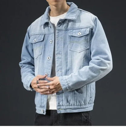 "Pelliccia Blu" – Fleece Denim Jacket By Enzo Bellari®