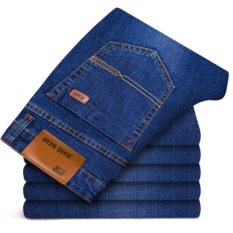 "Sole di Capri" – Fitted Stretch Denim Jeans By Enzo Bellari®
