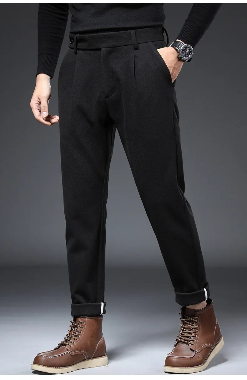 "Luce di Mare" – Slim Fit Business Pants By Enzo Bellari®