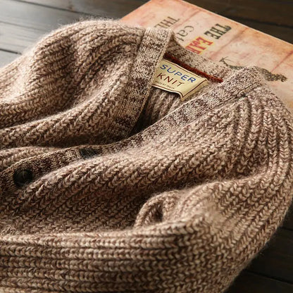 "Maglia Nobile" – Knitted Cardigan Sweater By Enzo Bellari®