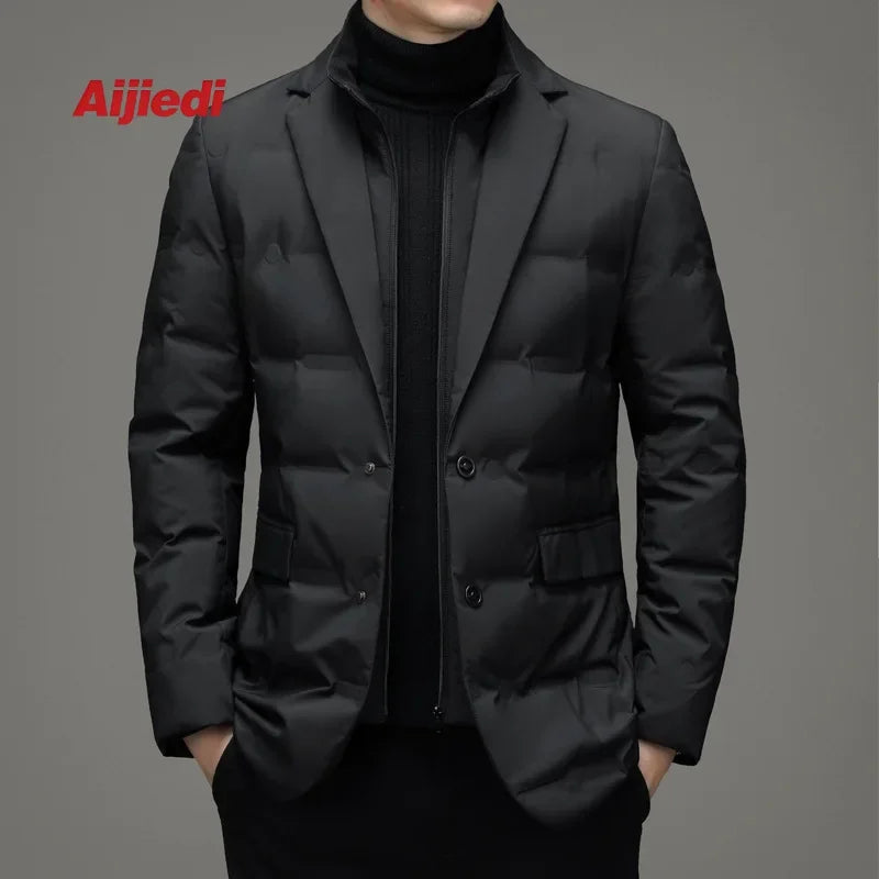 "Luce di Mare" – Winter Down Jacket with Scarf By Enzo Bellari®