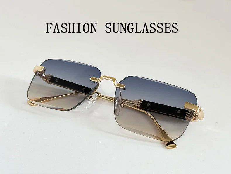 "Linea Invisibile" – Rimless Fashion Sunglasses By Enzo Bellari®