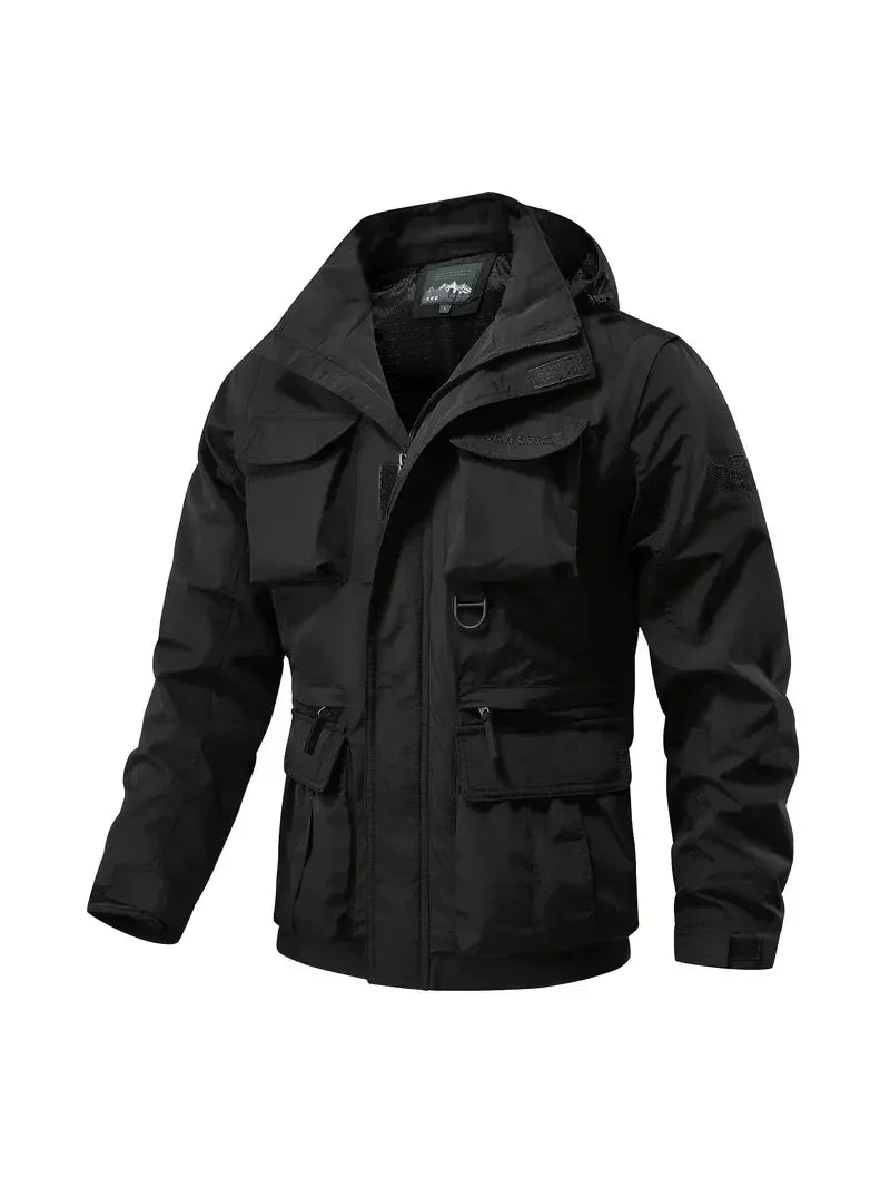 "Bello Sogno" – Casual Waterproof Cargo Jacket By Enzo Bellari®