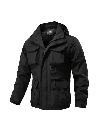 "Bello Sogno" – Casual Waterproof Cargo Jacket By Enzo Bellari®