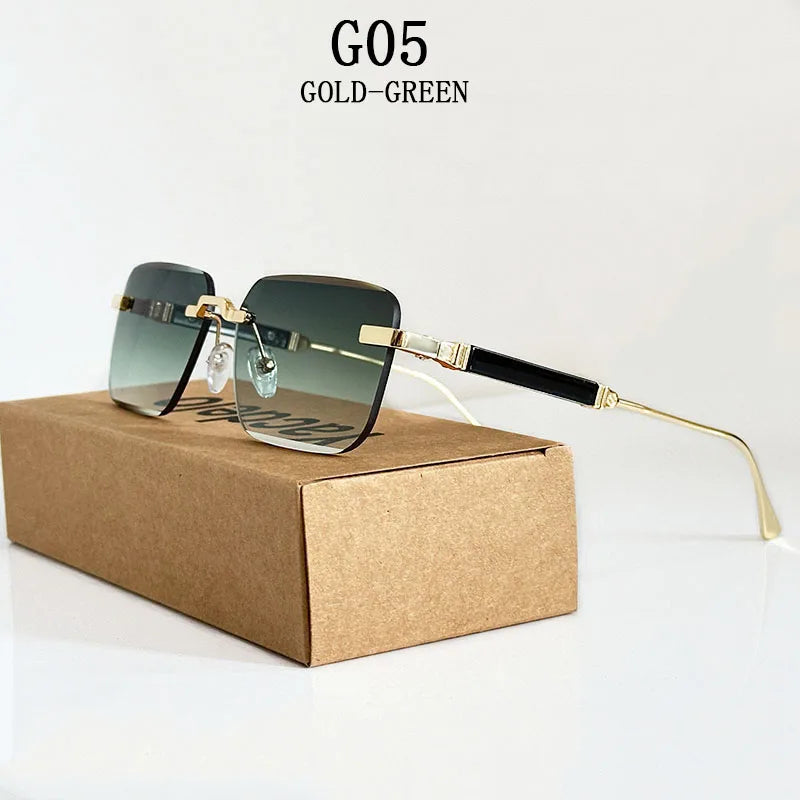 "Linea Invisibile" – Rimless Fashion Sunglasses By Enzo Bellari®