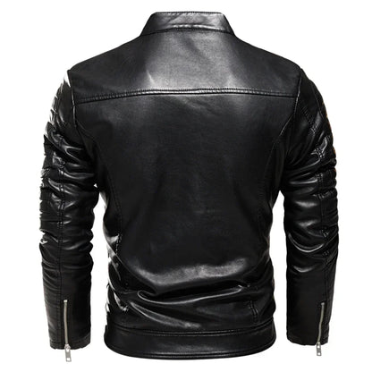 "Sole di Capri" – Fur Lined Motorcycle Jacket By Enzo Bellari®