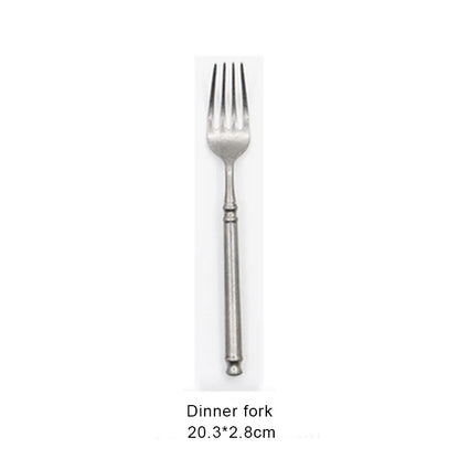 "Acciaio Retrò" – Stainless Flatware Cutlery Set By Enzo Bellari®