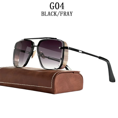 "Luce di Mare" – Steampunk Square Sunglasses By Enzo Bellari®