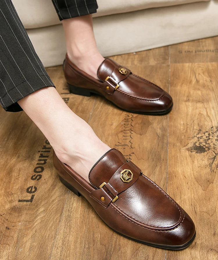 "Festa Moderna" – Party Leather Loafers By Enzo Bellari®