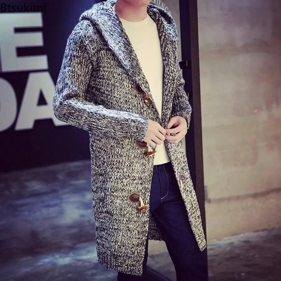 "Maglia Soffice" – Hooded Knit Sweater By Enzo Bellari®