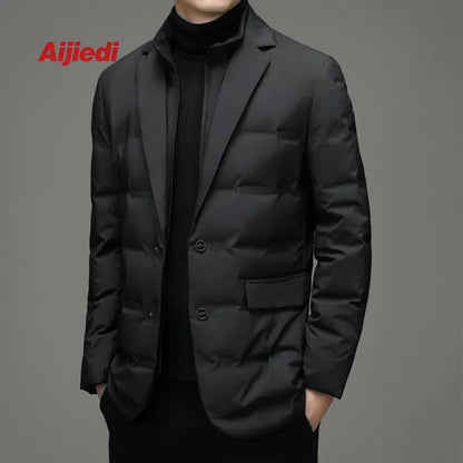 "Luce di Mare" – Winter Down Jacket with Scarf By Enzo Bellari®